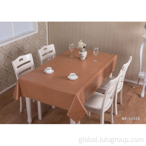 Luxury Fancy Tablecloth Luxury Fancy Wedding Wholesale Rose Gold Tablecloth Supplier